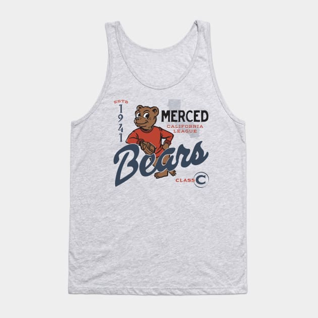 Merced Bears Tank Top by MindsparkCreative